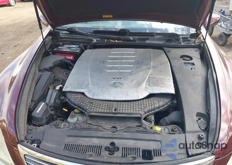 2007 Lexus Ls 460 from USA, damaged, VIN JTHBL46F475049040